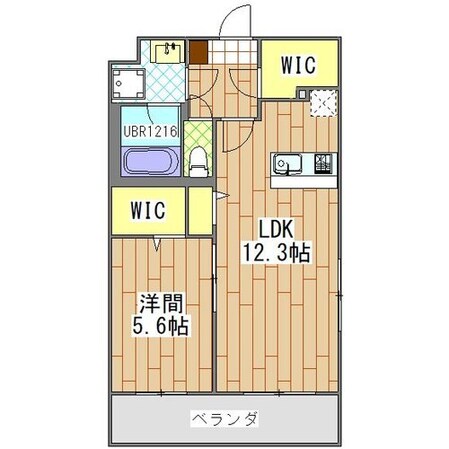 ファーストレジデンスもねの里の物件間取画像